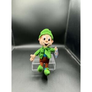 Vintage Lucky Charms Leprechaun 1997 General Mills Breakfast Baby Plush Doll 8"